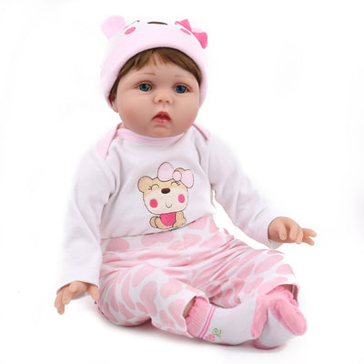 Muñeca Bebé Realista con Cabello Liso - Regalo Perfecto para Niñas - Image 11