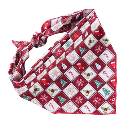 Pañoleta Ajustable para Perros y Gatos - Babero Triangular de Algodón Suave - Image 13