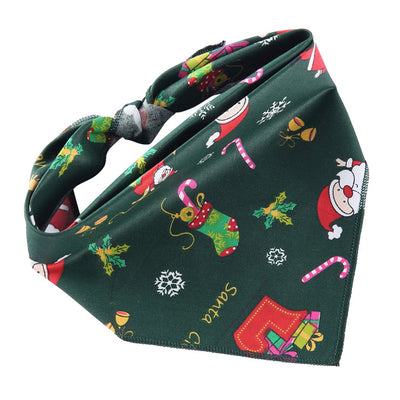 Pañoleta Ajustable para Perros y Gatos - Babero Triangular de Algodón Suave - Image 16