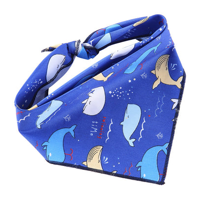 Pañoleta Ajustable para Perros y Gatos - Babero Triangular de Algodón Suave - Image 20