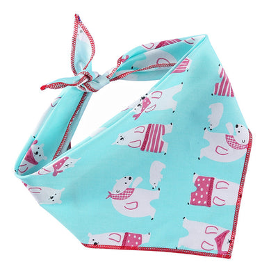 Pañoleta Ajustable para Perros y Gatos - Babero Triangular de Algodón Suave - Image 34