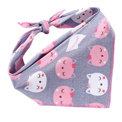 Pañoleta Ajustable para Perros y Gatos - Babero Triangular de Algodón Suave - Image 33