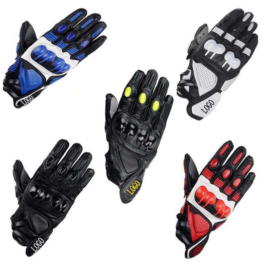 Guantes de Motociclismo Racing - Protección Profesional para Piloto
