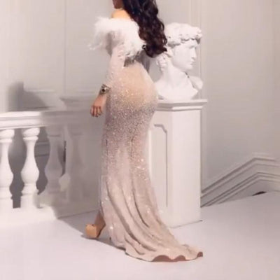 Vestido de Fiesta con Lentejuelas Brillantes para Mujer - Image 14