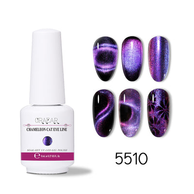 Gel Cat Eye Galáctico Camaleón - Image 11