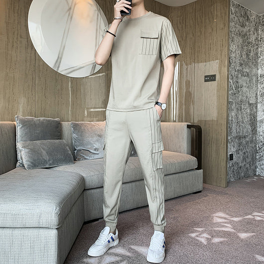 Traje de Seda de Hielo para Hombre - Cómodo y Fresco para el Deporte - Image 11