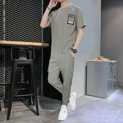 Traje de Seda de Hielo para Hombre - Cómodo y Fresco para el Deporte - Image 9