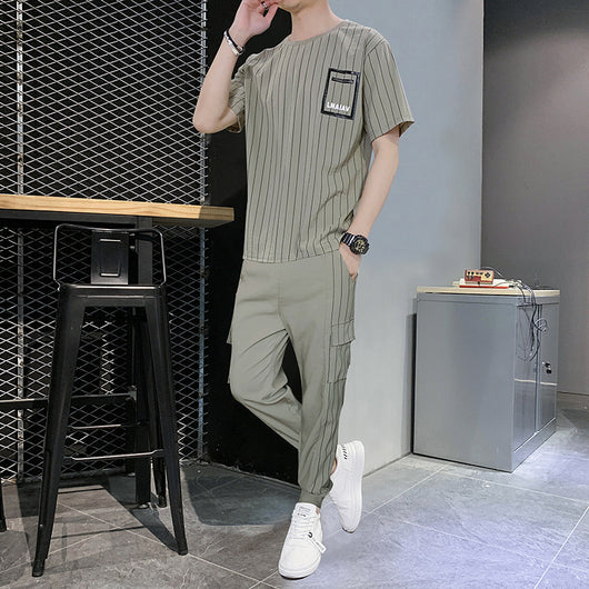 Traje de Seda de Hielo para Hombre - Cómodo y Fresco para el Deporte - Image 9