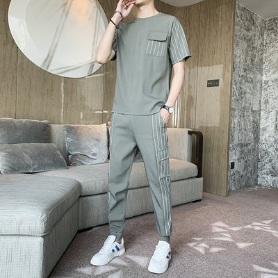 Traje de Seda de Hielo para Hombre - Cómodo y Fresco para el Deporte - Image 14