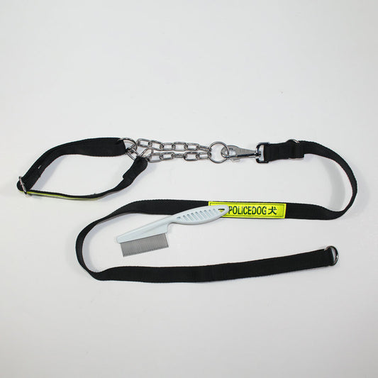 Cuerda de Entrenamiento Reflectante para Perros Grandes - Control Profesional