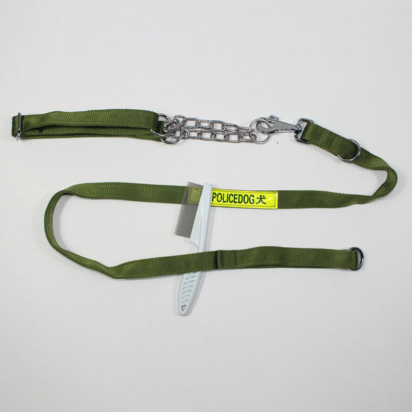 Cuerda de Entrenamiento Reflectante para Perros Grandes - Control Profesional