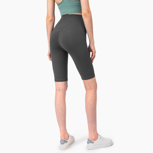 Short Deportivo Cintura Alta Efecto Melocotón para Mujer - Image 4