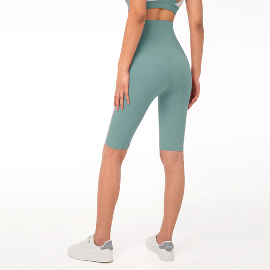 Short Deportivo Cintura Alta Efecto Melocotón para Mujer - Image 11
