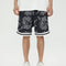 Shorts Estampados de Malla Transpirable con Diseño Anacardo