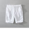 Pantalones Cortos de Lino Sueltos para Hombre - Estilo Casual Playa