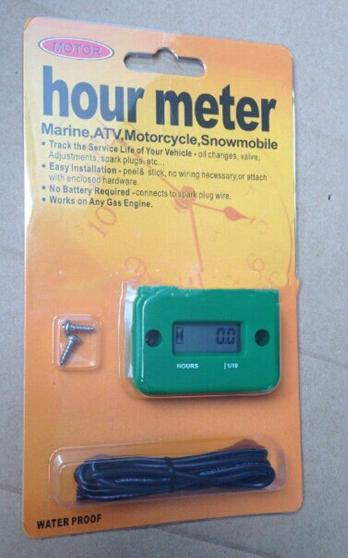 Medidor de Horas LCD para Motocicleta, Lancha y ATV - Contador Inductivo - Image 10