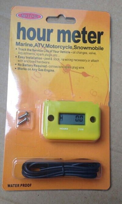 Medidor de Horas LCD para Motocicleta, Lancha y ATV - Contador Inductivo - Image 9