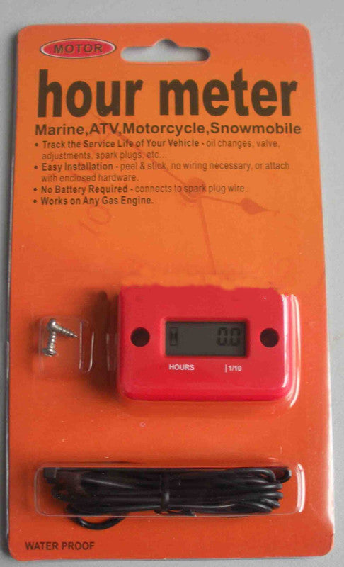 Medidor de Horas LCD para Motocicleta, Lancha y ATV - Contador Inductivo - Image 11