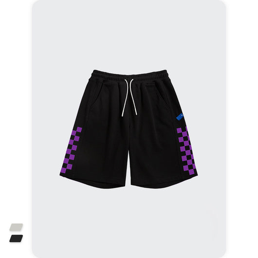 Shorts Deportivos a Cuadros Clásicos Holgados Multiuso para Hombre - Image 8