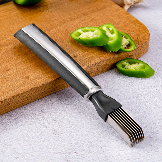 Cortador Multifuncional de Verduras y Cebollino para Cocina