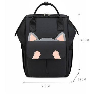 Mochila Escolar Gato con Orejas - Capacidad Grande para Estudiantes de Secundaria - Image 9