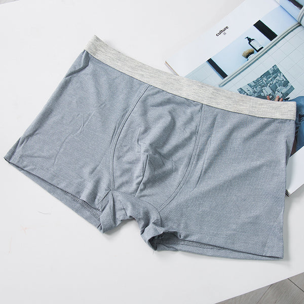 Bóxers de Modal para Hombre - Ropa Interior de Color Sólido - Image 5