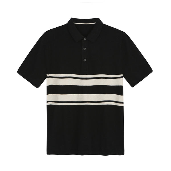 Polo Manga Corta Hombre Algodón Peinado Transpirable Huafu