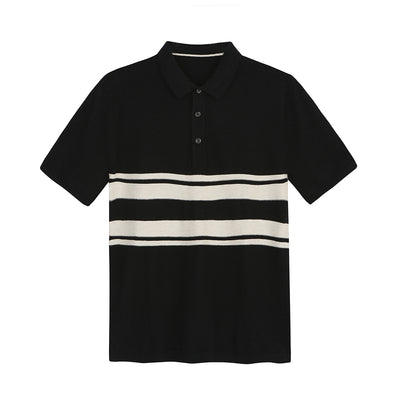 Polo Manga Corta Hombre Algodón Peinado Transpirable Huafu