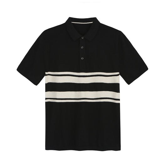 Polo Manga Corta Hombre Algodón Peinado Transpirable Huafu
