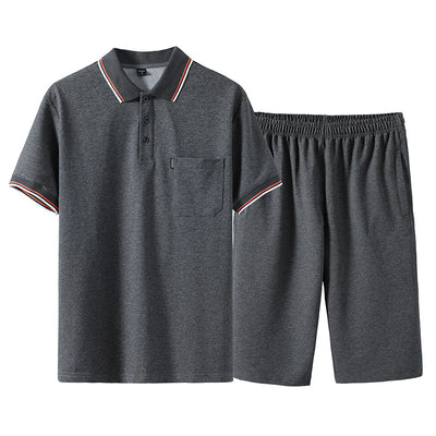 Conjunto de Camiseta Tipo Polo con Solapa - Image 6
