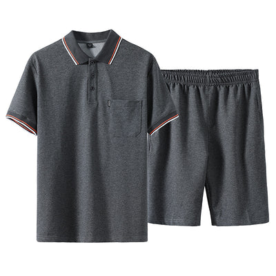Conjunto de Camiseta Tipo Polo con Solapa - Image 5