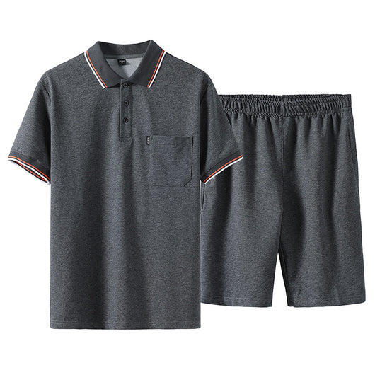 Conjunto de Camiseta Tipo Polo con Solapa - Image 5