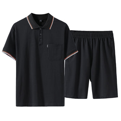 Conjunto de Camiseta Tipo Polo con Solapa - Image 3