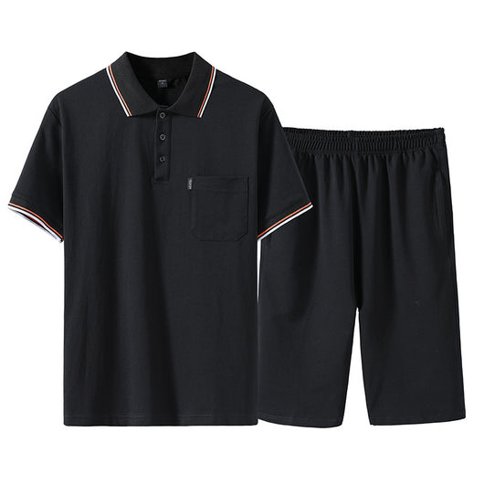 Conjunto de Camiseta Tipo Polo con Solapa - Image 4