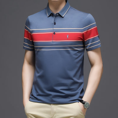 Playera Rayada Transpirable para Hombre - Comodidad y Estilo - Image 12