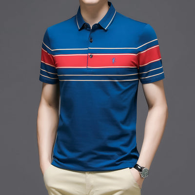 Playera Rayada Transpirable para Hombre - Comodidad y Estilo - Image 11