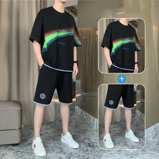 Conjunto Deportivo Hombre: Camiseta Cuello Redondo + Pantalón - Image 3