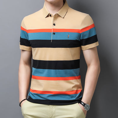 Playera Rayada Transpirable para Hombre - Comodidad y Estilo - Image 4