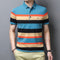 Playera Rayada Transpirable para Hombre - Comodidad y Estilo