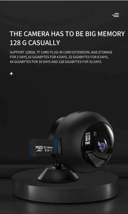 Cámara IP WiFi 1080P con Visión Nocturna y Micrófono - Vigilancia Remota - Image 9