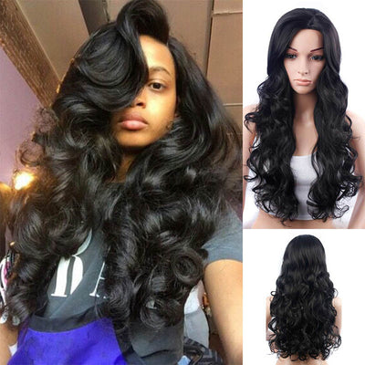 Peluca Ondulada Larga Estilo Europeo Americano - Cabello Rizado Voluminoso - Image 2