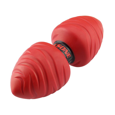 Rodillo Masajeador de Fascia Doble para Yoga y Recuperación Muscular
