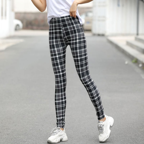 Leggings Estampados con Gran Elasticidad