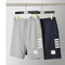 Pantalones Cortos Casuales Teñidos en Hilo - Cinco Bolsillos Trendy