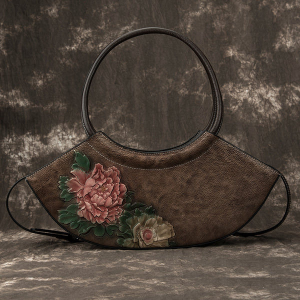 Bolso Bandolera de Cuero Genuino - Estilo Retro Casual para Mujer - Image 3