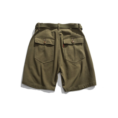 Pantalones Casuales Twill Retro Verano para Hombre - Image 11