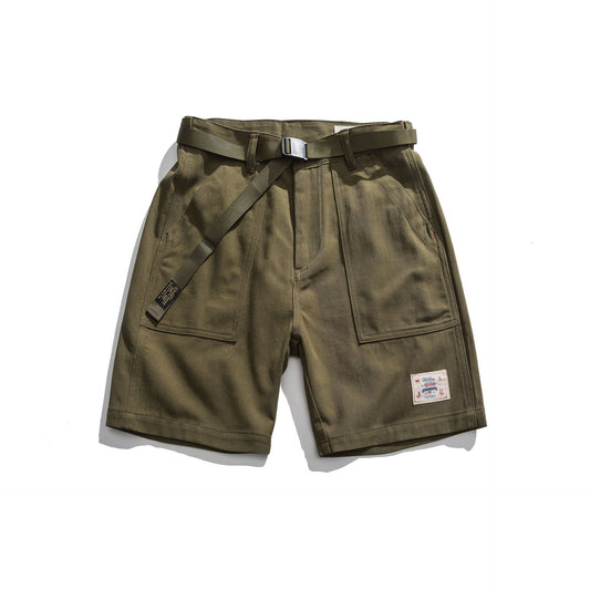 Pantalones Casuales Twill Retro Verano para Hombre - Image 2