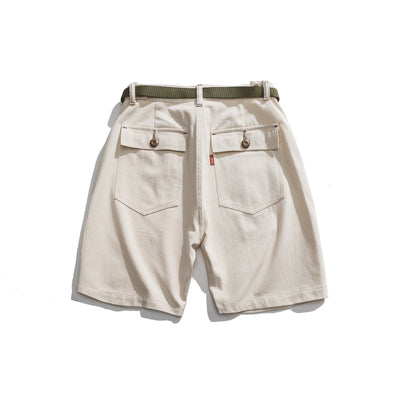 Pantalones Casuales Twill Retro Verano para Hombre - Image 4