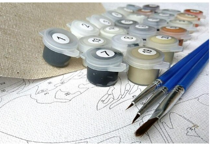 Kit de Pintura por Números - Parejas de Gatos - Image 8