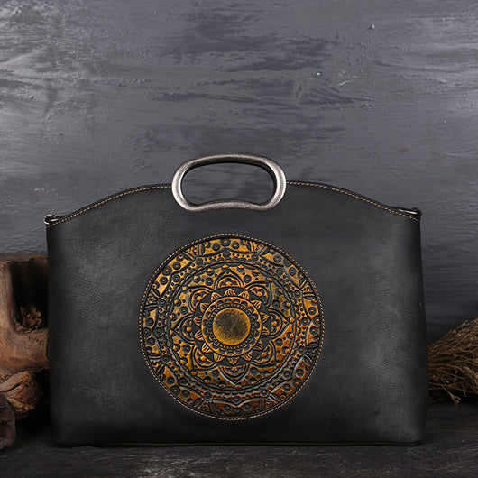 Bolso de Cuero Genuino Retro para Mujer - Bandolera Diagonal Elegante - Image 8